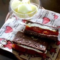 干し柿とクリームチーズのサンド|sono.kさん