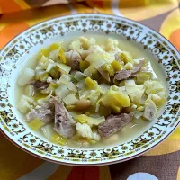 Garbure🇫🇷ガルビュール🇫🇷フランスベアルヌ地方の白い田舎風スープ|七海さん