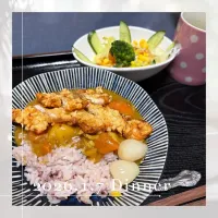 クリスピーチキンカレー|いのっちさん