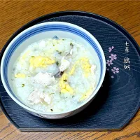 七草鶏粥|o-kazuさん