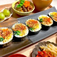 紅白なます入りキンパ