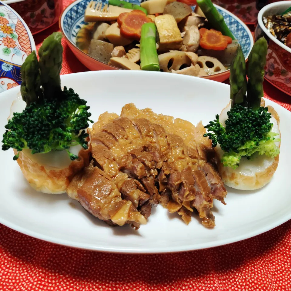 スペアリブと竹輪の門松|ゆっこさん