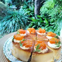 イタリアンプリン＆金柑甘露煮トッピング|ゆっこさん