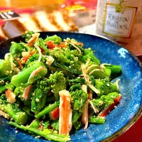 菜の花のごまわさび和え🍀*゜