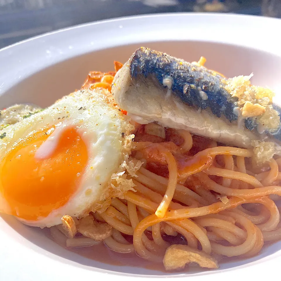 在庫でトマトクリームスパゲッティ|Kさん