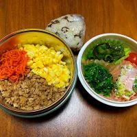 1月8日お弁当＆朝練おにぎり|Meimamaさん