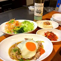 アジの開きと野菜炒め|_emi_48.0517さん