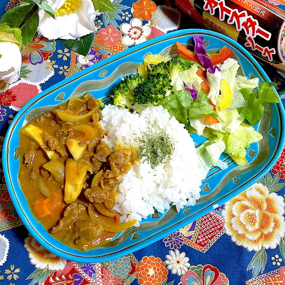 エリンギと牛肉のカレー風✨|ringonamaさん