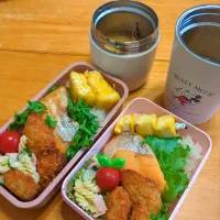 焼き鮭＆豚汁弁当|さやかさん