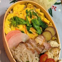 本日のお弁当〜カニたま炒飯弁当|f.1125beさん