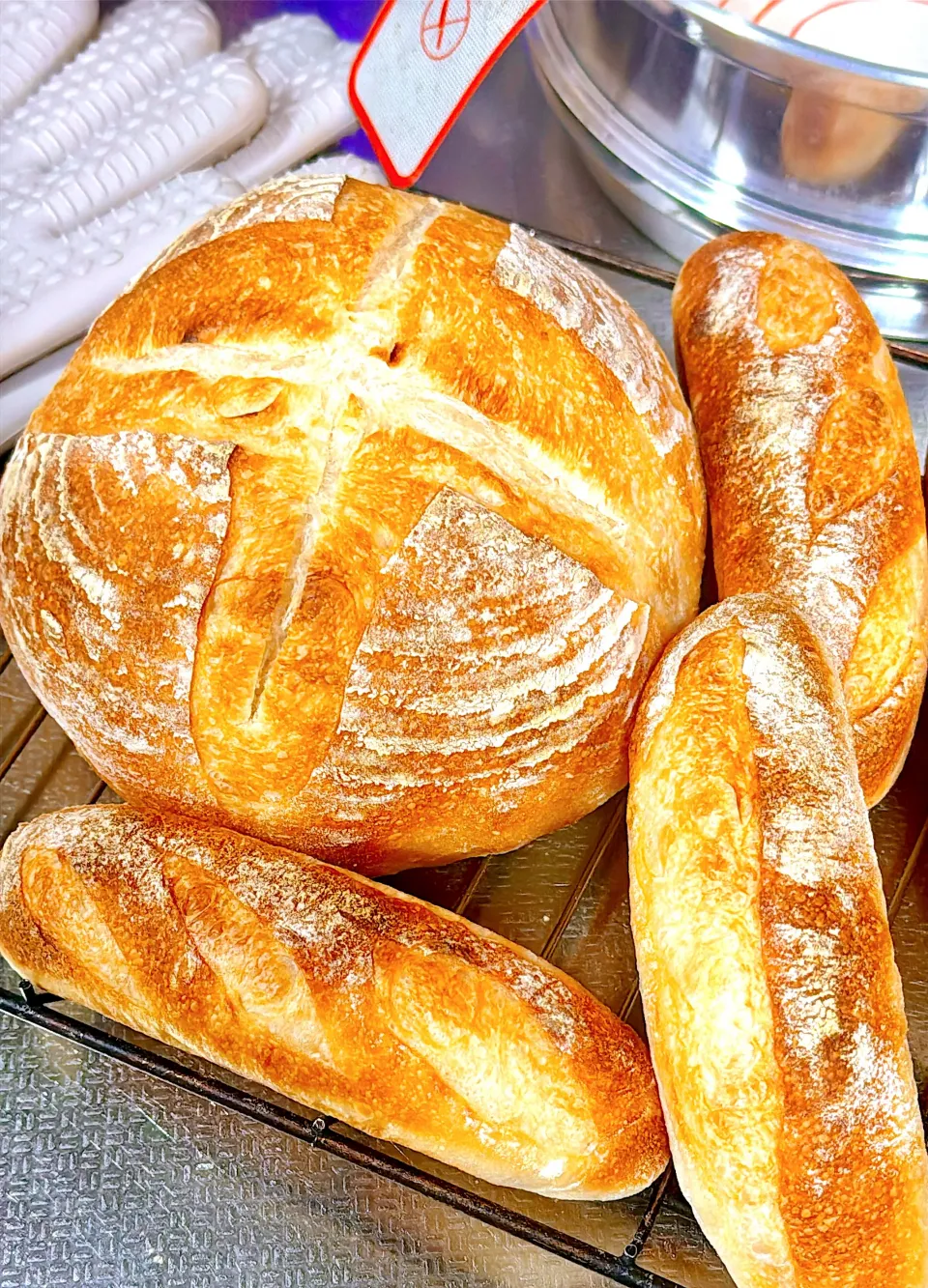 Blueberry🫐さんの料理 捏ねないオーバーナイト・リュスティック|Blueberry🫐さん