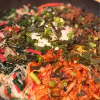 フライパンでピビンバ🍳| みーしゃさん