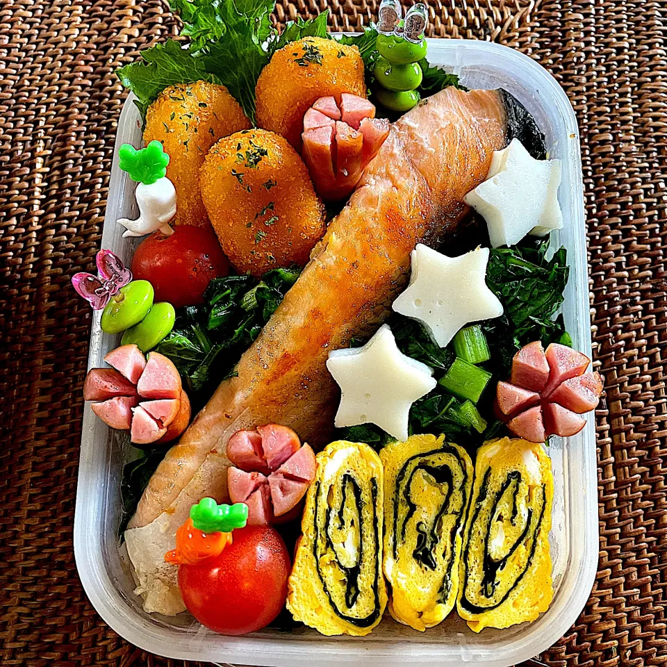 シャケ🐟弁当|ヘルペイさん