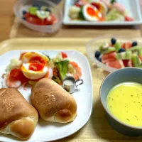 塩バターパンプレート|sachi ＊さん