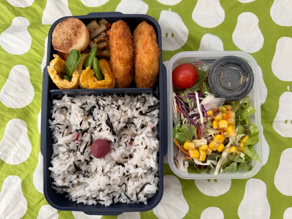 日の丸梅ひじき弁当|ひぐっちさん