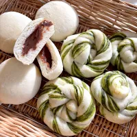 ＊抹茶くるくるパン
＊チョコクリームパン| さっちんさん