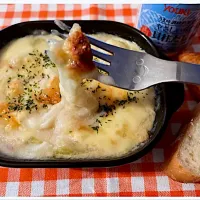 お餅deグラタン♪のびのび👀|ワイントンさん