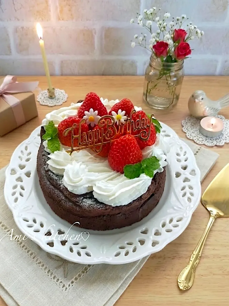 ガトーショコラ☺️💕|あみさん