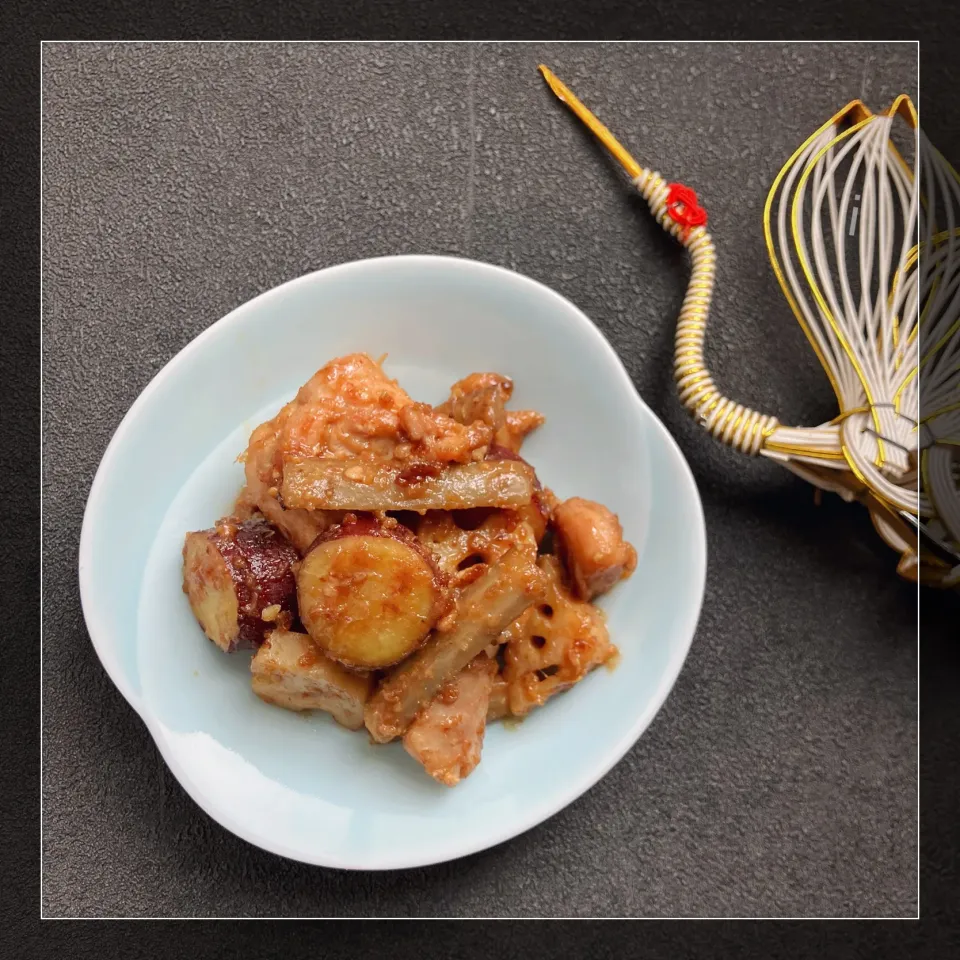 いりどり風ピーナッツソース煮|izoomさん