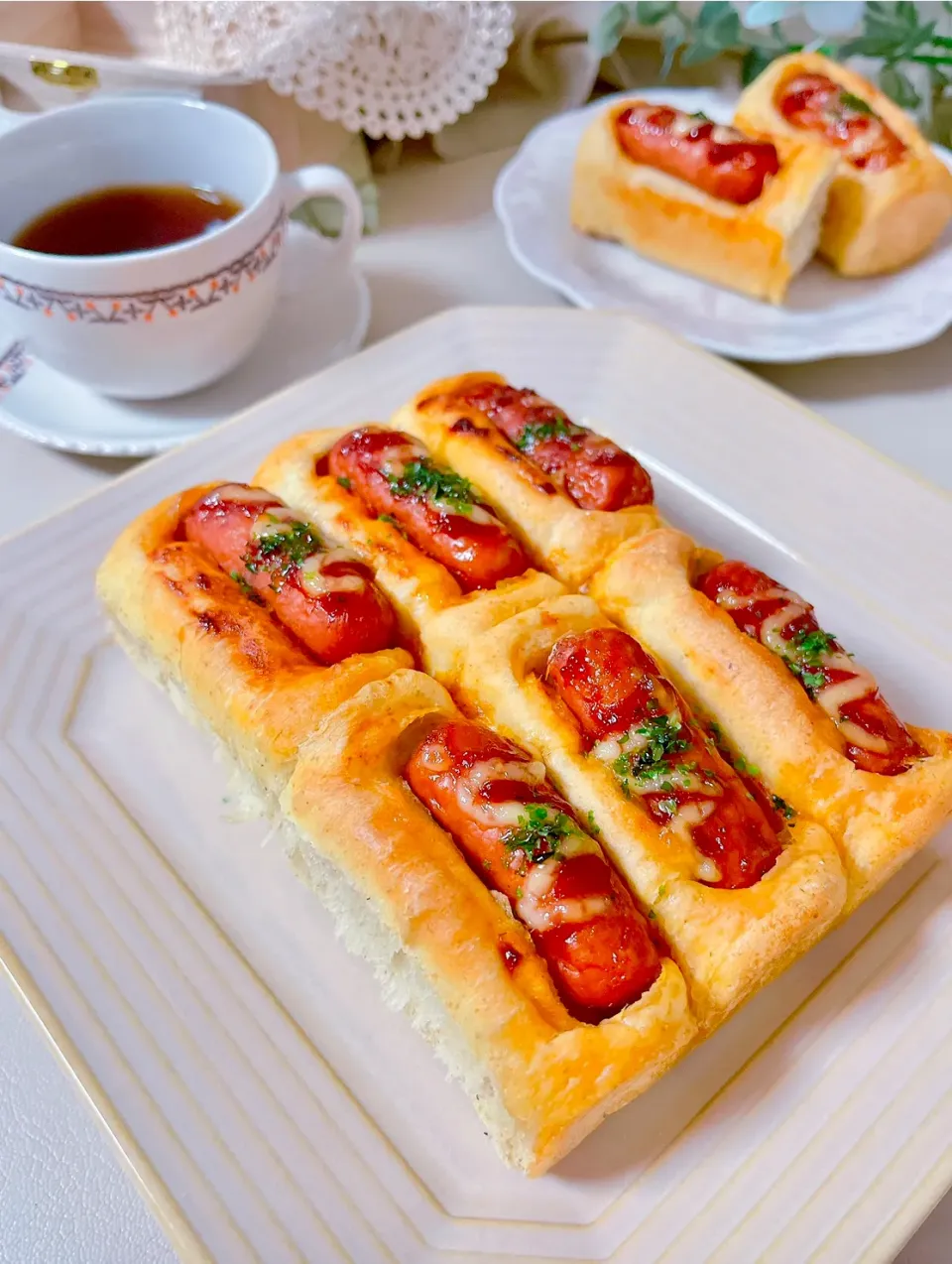 ウインナーちぎりパン|mai＊さん