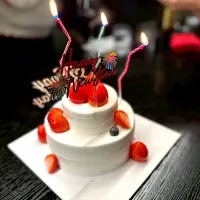 韓国のお友達の娘ちゃんの誕生日ケーキ|kazuさん