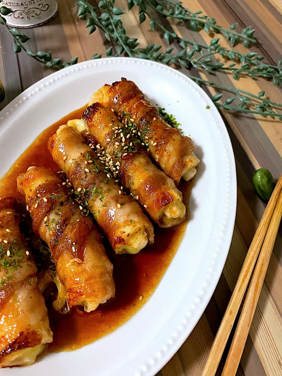 チーチクの豚バラ巻き|はるなさん