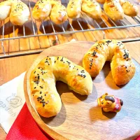 幸運を運ぶ✨蕎麦粉とさつまいもの馬蹄パン🐴