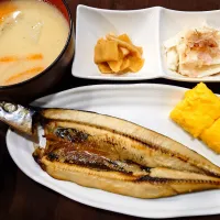 秋刀魚の開き定食|伊藤央さん