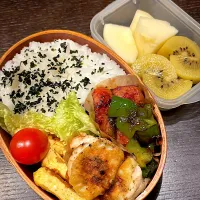ササミのチーズ🧀焼き弁当| 雑草シェリーさん