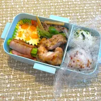 鶏のスパイス焼き弁当| ともえもんさん