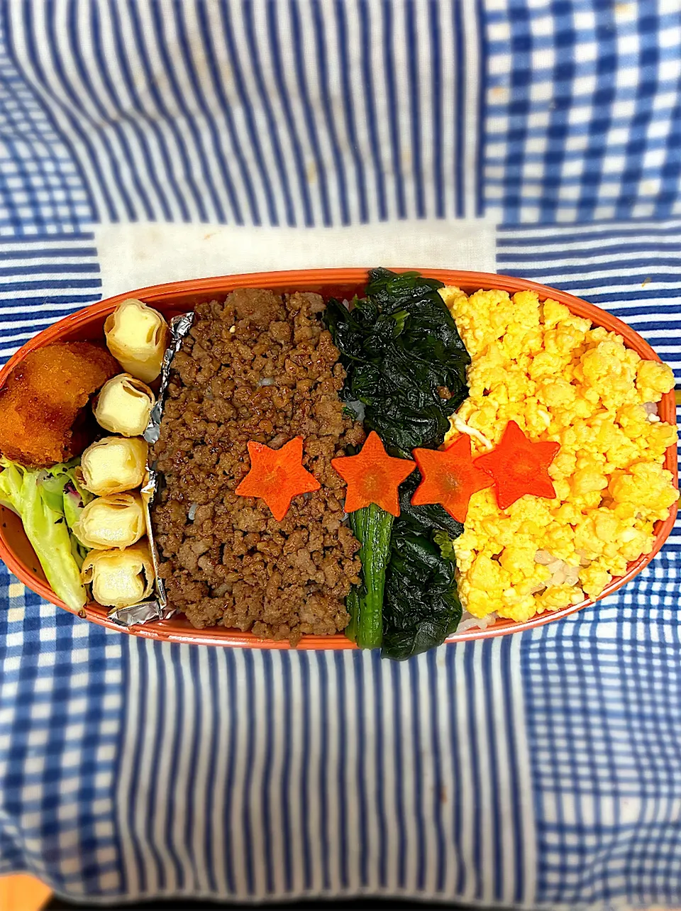 そぼろ丼　お兄ちゃんバージョン|ハリネズミさん