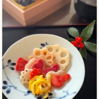 izoomさんの料理 れんこんと柚子はちみつのビネガーマリネ