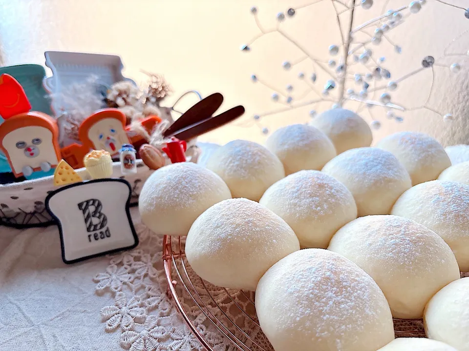 豆乳ちぎりパン 𖠚ᐝ
〜 𝑠𝑜𝑦 𝑚𝑖𝑙𝑘 𝑐ℎ𝑖𝑔𝑖𝑟𝑖 𝑏𝑟𝑒𝑎𝑑. 〜|がぁがさん