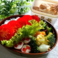 ＊0146. 市松模様の肉巻き＆アップルパイ🍎娘ちゃんの高校生弁当🍱＊|＊抹茶＊さん