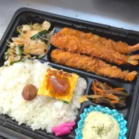 エビフライ弁当|景子さん