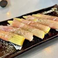 ヤングコーンの生ハム巻き