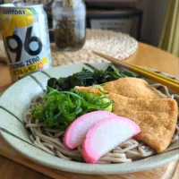 冷やしきつね蕎麦