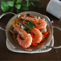 海老のパエリア