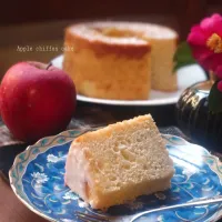 りんごシフォンケーキ|B L U E 🍴さん