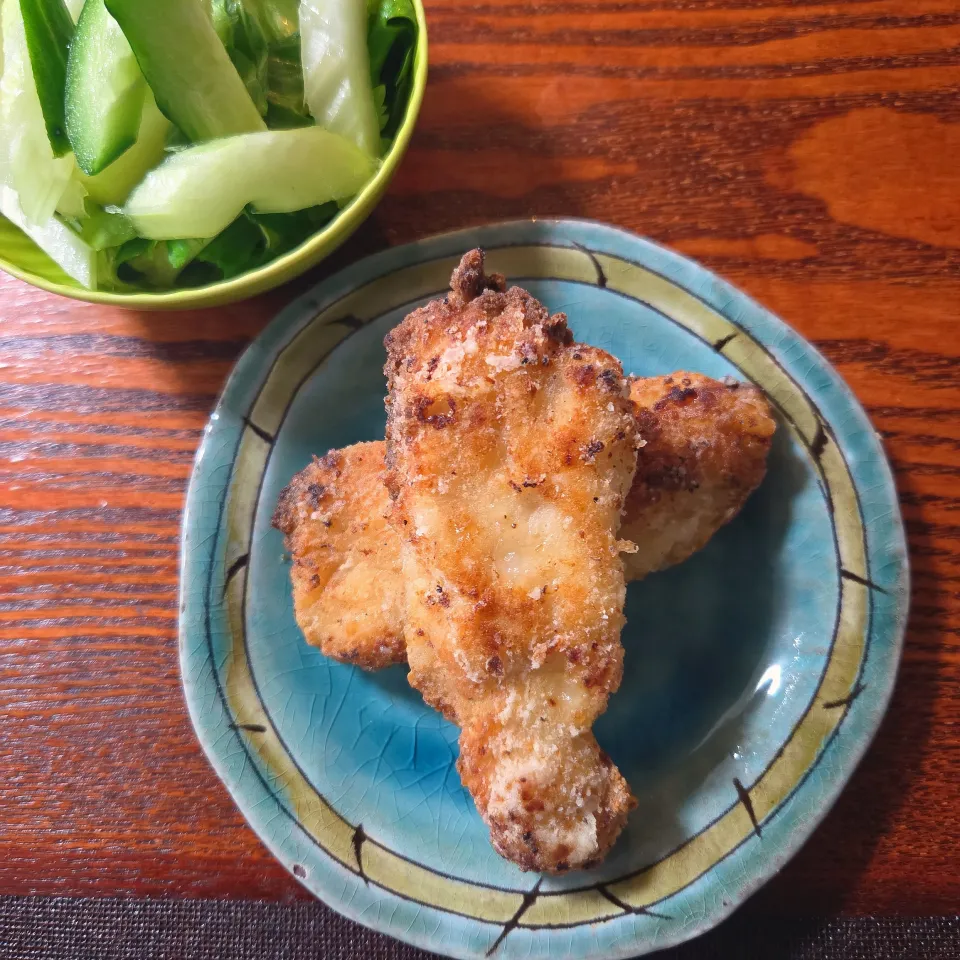 とりむね肉の塩にんにくこうじ唐揚げ|aoiさん