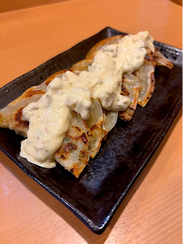 いぶりがっこタルタル餃子|創作餃子酒場かむらっくさん