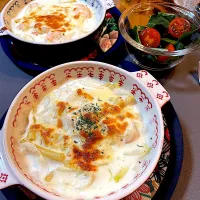 えびマカロニグラタン|Mikaさん