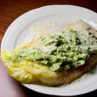 焼く白菜 塗るアボカド 降り注ぐ粉チーズ|biskesさん