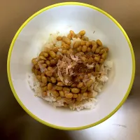 納豆ご飯|ばーさんさん