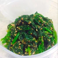 ほうれん草ごま和え♡|GGGさん