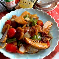 黒酢酢豚 ~五十嵐美幸シェフ監修|とんちんさん