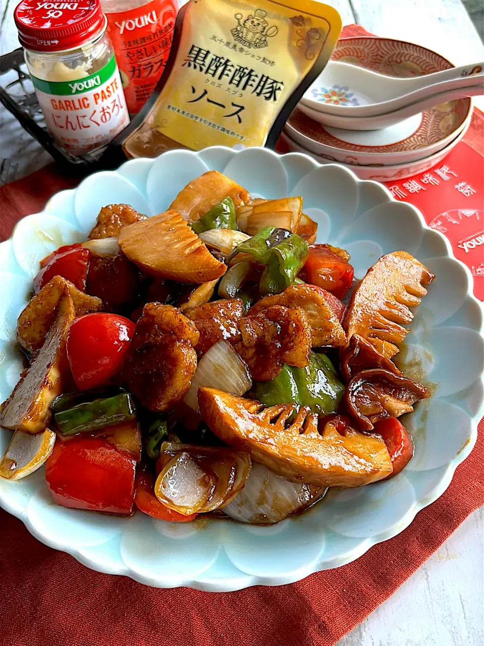 黒酢酢豚 ~五十嵐美幸シェフ監修|とんちんさん