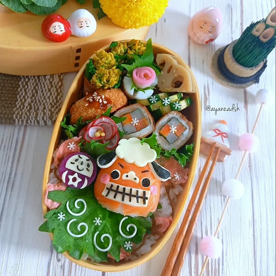 獅子舞弁当🎍|ayano.adshさん