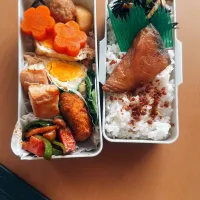 今日の旦那のお弁当|sacchan( ﾐΦﻌΦ)ฅさん