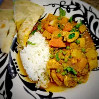 チキンとバターナッツスクワッシュのフュージョンカレー|Laki Maikaʻiさん